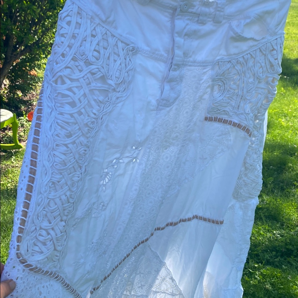 Free People Night Fall Maxi Skirt 8 - Picture 6 of 13